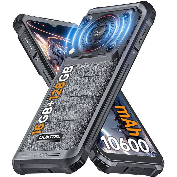 : OUKITEL WP36 - Smartphone Rugged 128GB + 8GB RAM
