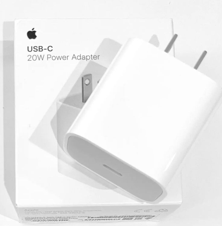 adapteur Rapide Apple iPhone, Android 20W - Blanc (Original)