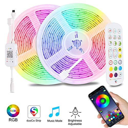 "Bande LED RGB 5050 Smart 1m | 16M de Couleurs & Bluetooth"